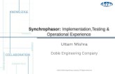 Synchrophasor :  Implementation,Testing  & Operational Experience