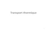 Transport thermique