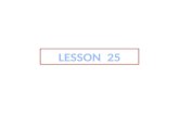LESSON  25
