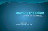 Bowling Modeling