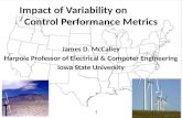 Impact of Variability on               Control Performance Metrics