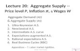Aggregate Demand  (AD) &  Aggregate Supply  (AS) 1. Neoclassical A.S. curve