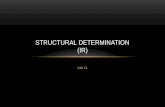 Structural Determination (IR)