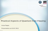 Practical Aspects of Quantum Coin Flipping