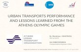Urban Transports Performance and Lessons Learned from the Athens Olympic Games