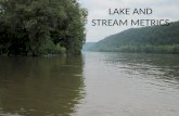 LAKE AND STREAM METRICS