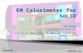 EM Calorimeter for SoLID
