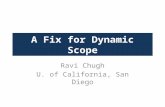 A Fix for Dynamic Scope