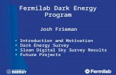 Fermilab  Dark Energy Program