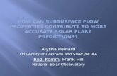 How can Subsurface Flow Properties Contribute to more Accurate Solar Flare Predictions?