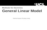 Methods for Dummies  General Linear Model