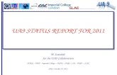 UA9 status report for 2011