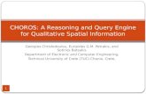 CHOROS: A Reasoning and Query Engine for Qualitative Spatial Information