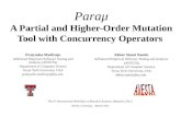 Para μ A Partial and Higher-Order Mutation Tool with Concurrency Operators