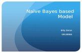 Naïve Bayes based Model