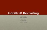 GoGR ΣΣ K  Recruiting