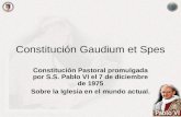 Constitución Gaudium et Spes