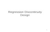 Regression Discontinuity Design