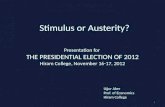 Stimulus or Austerity?
