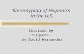 Stereotyping of Hispanics  in the U.S.