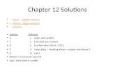 Chapter 12 Solutions