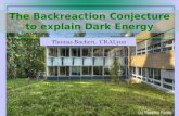The  Backreaction  Conjecture to explain Dark Energy