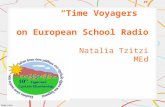 "Time Voyagers" on European School Radio