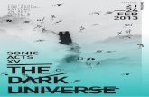 Sonic Acts XV - The Dark Universe - programme brochure
