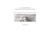 wittgenstein, investigaciones filosóficas