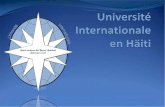 l'Université Internationale en Häiti