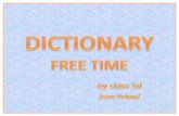 Actividad colaborativa: diccionario tiempo libre