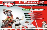 Essai Saison 2010-2011