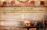 Bulls eye Guide: Krytan Academy of Magical Arts