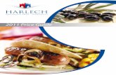 Harlech Foodservice Price Guide SS2011