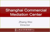 Wei ZHANG, Mediator, Διευθύντρια Shanghai Commercial Mediation Center