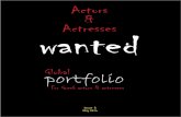 Actors & Actresses wanted issue 0
