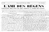 L'Ami des régens, 15 février 1856