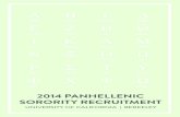 Potential New Member Handbook - UC Berkeley Fall Formal Recruitment 2014