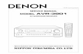 Denon - AVR 3801
