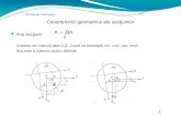caracteristici geometrice sectionale