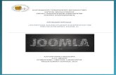 Ανάπτυξη Διαδικτυακής Εφαρμογής με την πλατφόρμα Joomla
