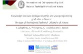 Knowledge-intensive entrepreneurship and young engineering graduates in Greece: The case of the National Technical University of Athens Y. Caloghirou,