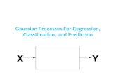 Gaussian Processes For Regression, Classification, and Prediction