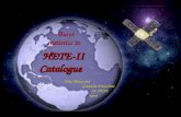 1 HETE-II Catalogue Filip Münz and Graziella Pizzichini for HETE team Burst statistics in.