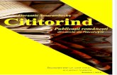 Cititorind. Publicații românești dinainte de Revolutie. Însemnări într-un caiet literar.  α-Lecturi instante