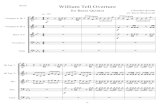 William Tell Overture Brass Quintet in Eb All