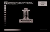 ΔP (dP) Transducer Installation and Parts Manual