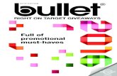 Κατάλογος Pf Concept   BULLET 2016