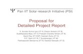 Proposal for Detailed Project Report