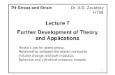 Lecture 7 Further Development of Theory and Applications